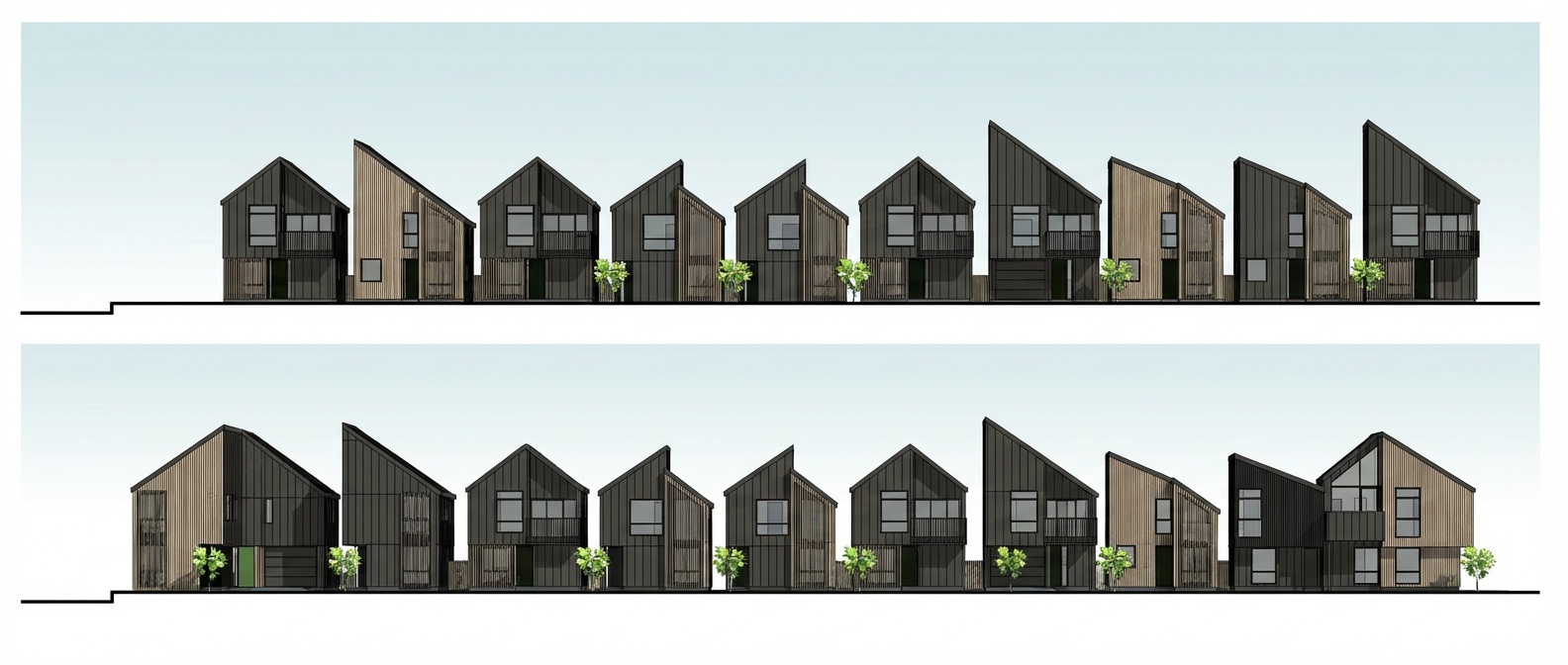 Claydens streetscape render